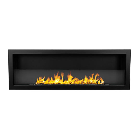 Divina Fire Camino a bioetanolo da Incasso a Parete biocamino 120x40 Furore 120