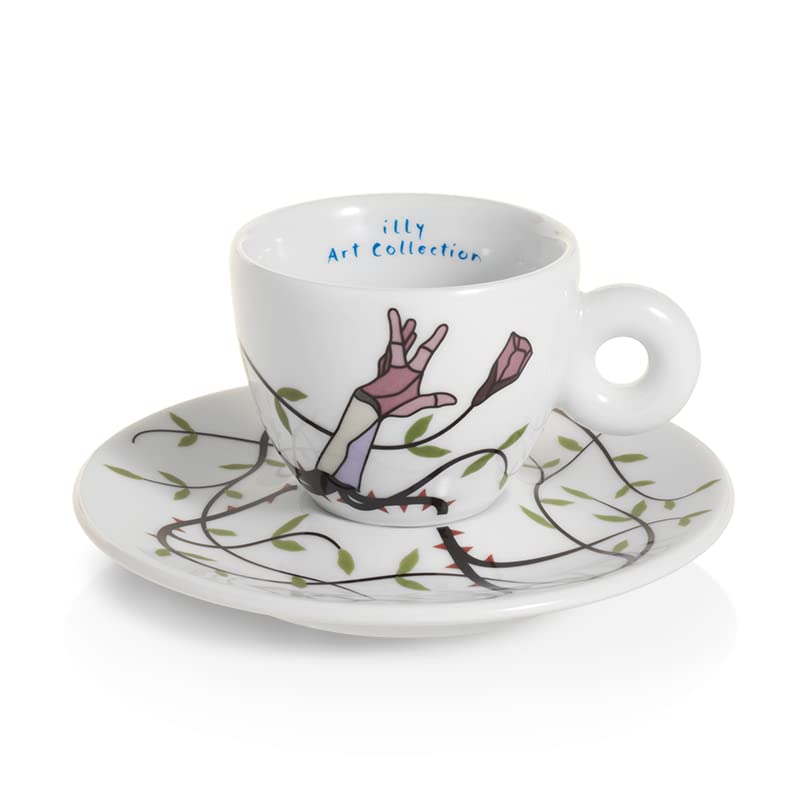 illy Art Collection Set da 6 tazze da Cappuccino Biennale 2022 Nuemrate e Firmate