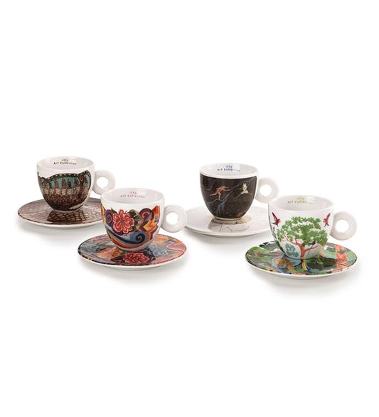 ILLY 24954 SET DA 4 TAZZE DA CAPPUCCINO ART COLLECTION BIENNALE ARTE 2024