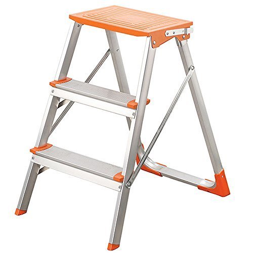 GIERRE BA310 Sgabello In Alluminio A Salita Singola Stylo 2+1 Gradini
