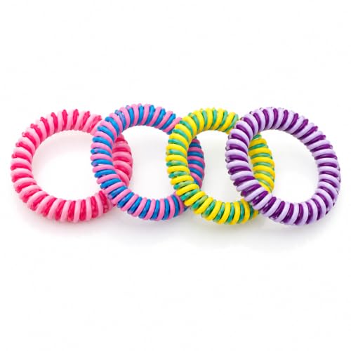 Chicco Braccialetto Natural Protettivo alla Citronella, 3 Pezzi, Colori Assortiti, Plastica, Resistente all'Acqua, dai 3 Anni