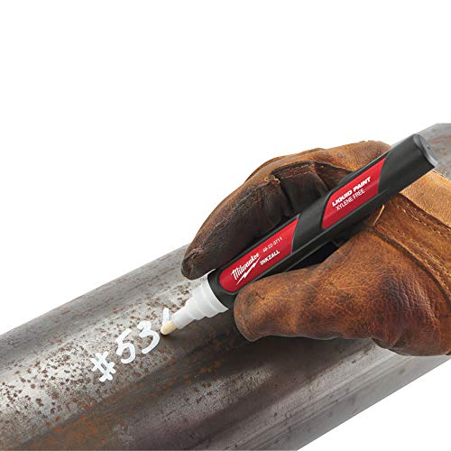 Pennarello Milwaukee Vernice liquida Bianca Inkzall 48223711