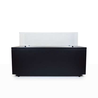 Divina Fire Camino a bioetanolo da Terra per Interno Esterno Caravaggio Nero L100xP40xH40 cm