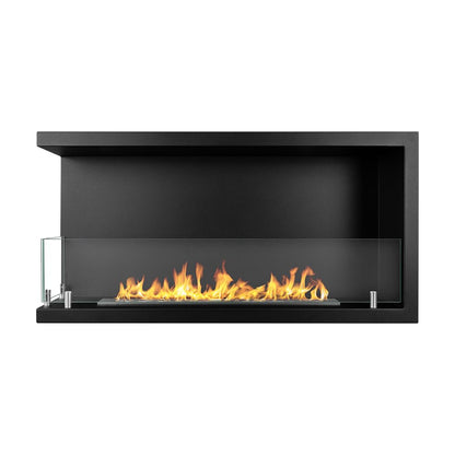 Divina Fire Camino a bioetanolo da Incasso ad Angolo biocamino angolare 90x45 SUTRI 90 SX
