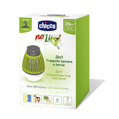 Chicco Trappola Zanzare da Esterni e Torcia, Verde