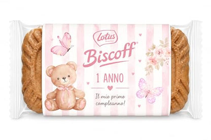 Lotus Biscoff Biscotti Personalizzati, Idea Regalo o Bomboniera per Compleanni, Comunioni e Battesimi
