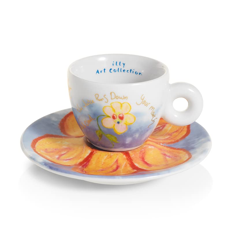 illy Art Collection Set da 6 tazze da Cappuccino Biennale 2022 Nuemrate e Firmate