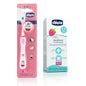 Chicco Kit Igiene Orale Spazzolino e Dentifricio Fragola 1-5 Anni