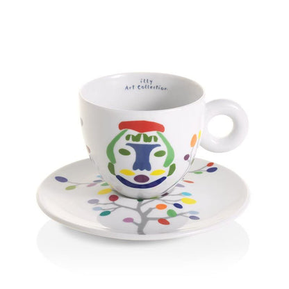 illy Art Collection Pascale Marthine Tayou 6 Tazze Cappuccino Numerate Firmate