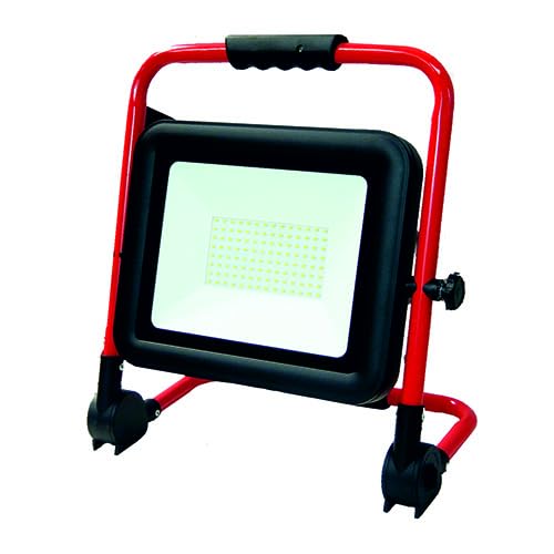 ROSI Battery-Powered LED Projector 4000K Natural Light Portable Spotlight 30W 1800Lumen