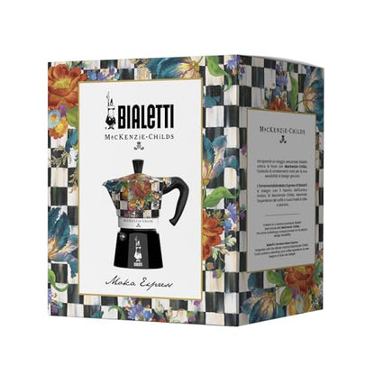 Bialetti Moka Express MacKenzie Limited Edition 3 Tazze, in Scatola