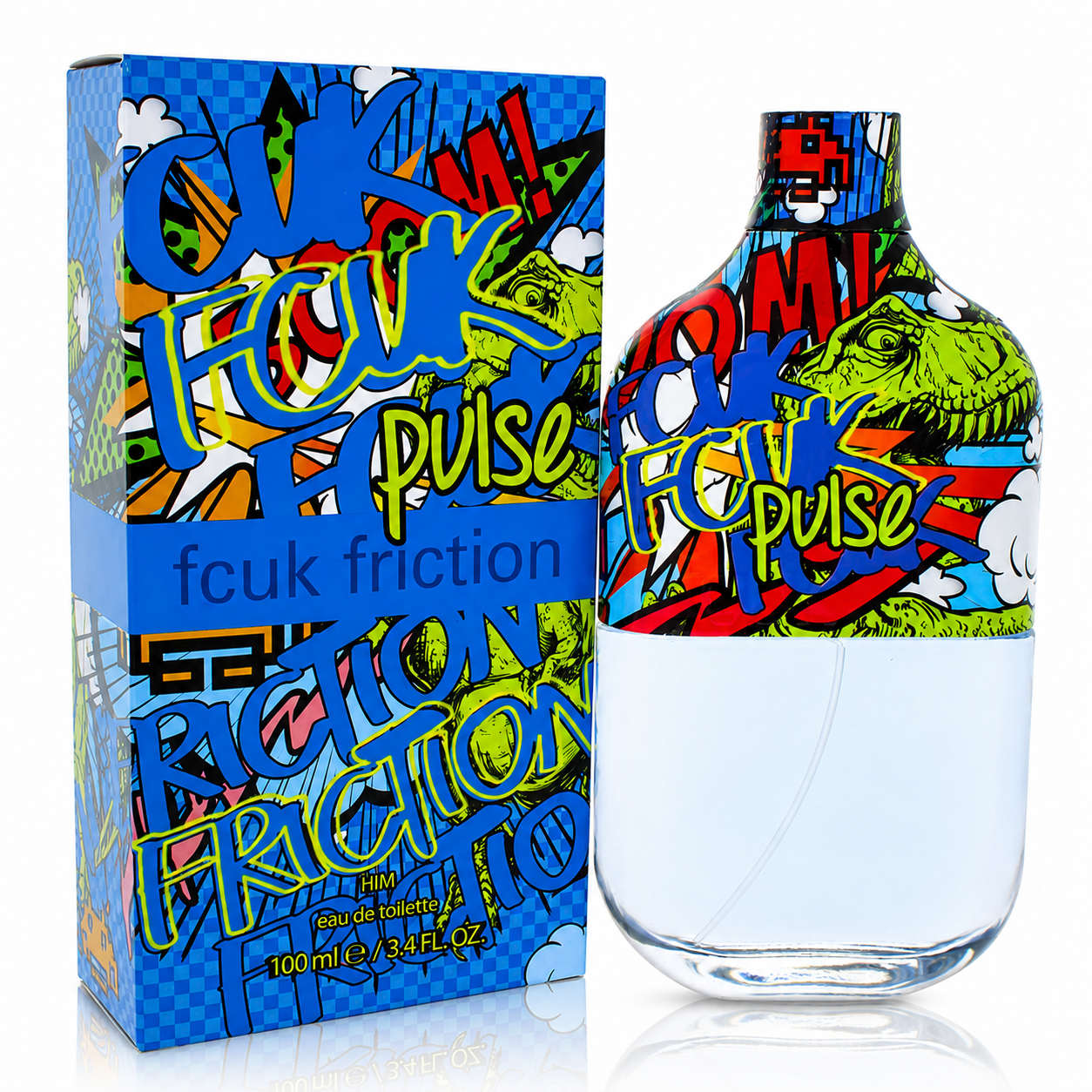 Fcuk Friction Pulse Profumo Uomo Eau de Toilette 100ml