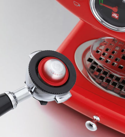 ILLY 60611 X1 Macchina Caffè a Capsule X-CAPS , Colore Rosso | Nuovo sistema iperinfusione, Disegnata da Luca Trazzi