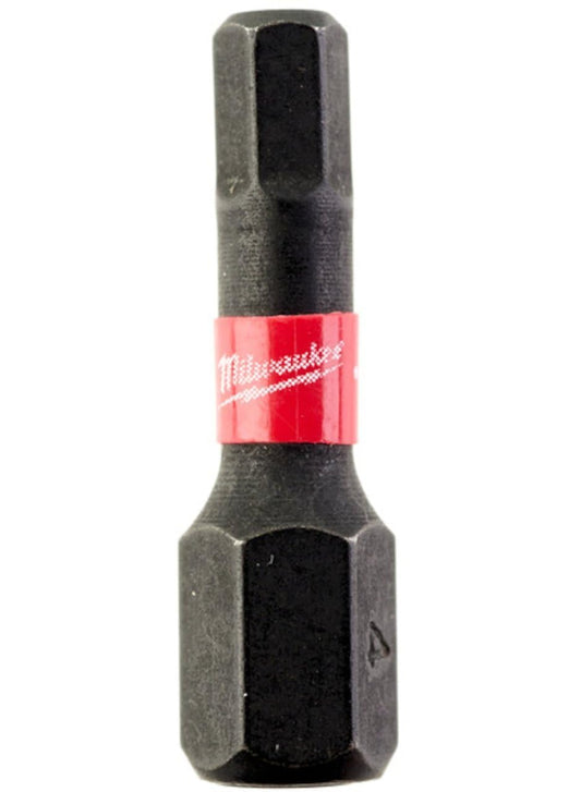 Punte per Cacciavite Shockwave Hex 4Mm 25Mm 1Ud