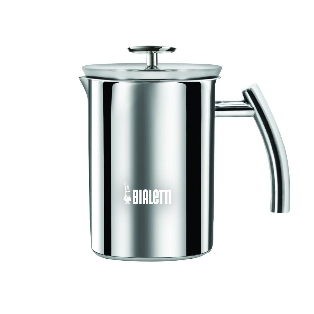 Bialetti Cappuccinatore, Crema Perfetta, Adatto a tutti i piani di cottura (Compresa Induzione), Lavabile in Lavastoviglie, 330 ml, Acciaio Inox