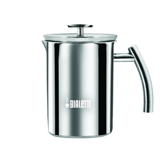 Bialetti Cappuccinatore, Crema Perfetta, Adatto a tutti i piani di cottura (Compresa Induzione), Lavabile in Lavastoviglie, 330 ml, Acciaio Inox