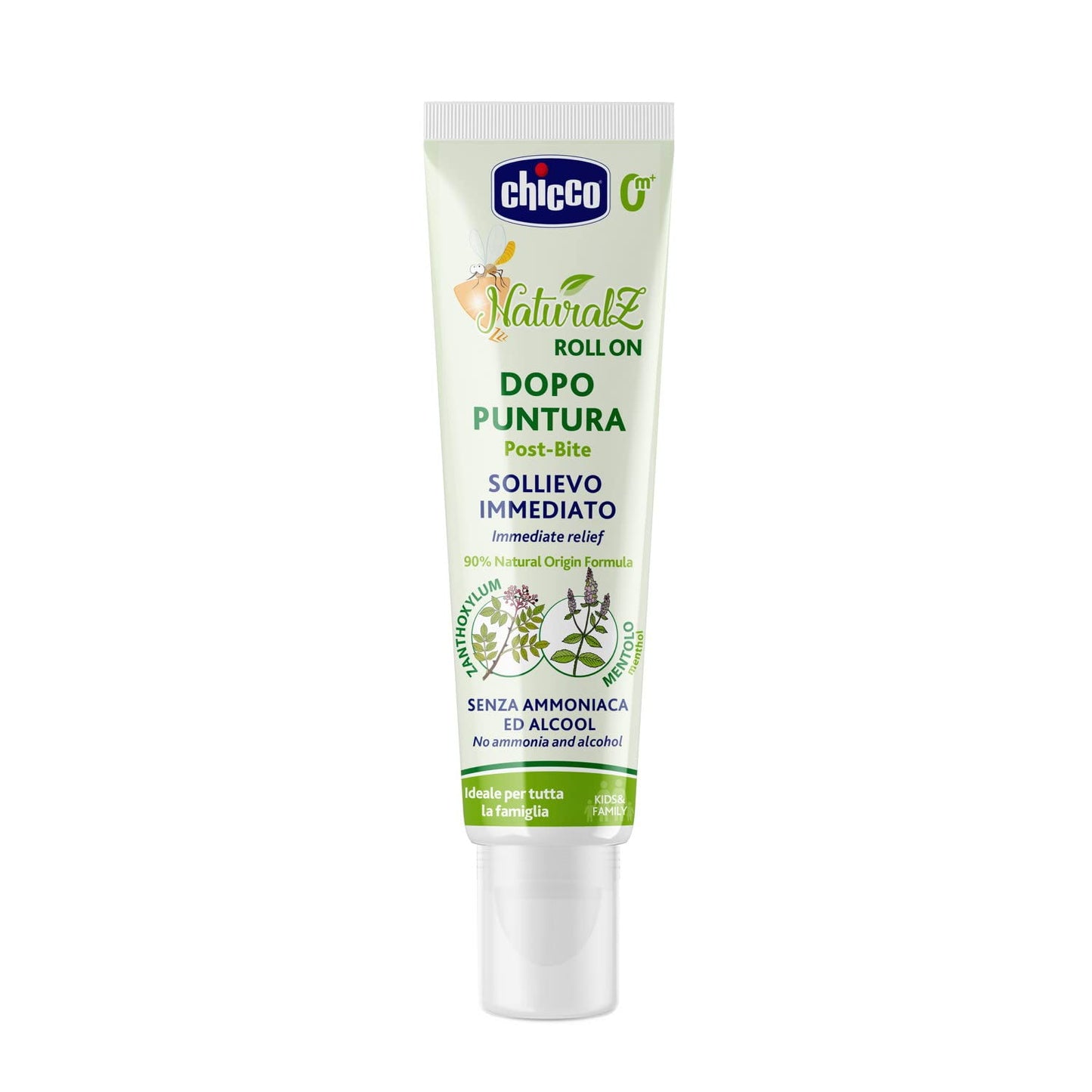 Chicco Roll On Dopopuntura, Protezione Naturale dagli Insetti - 10 ml