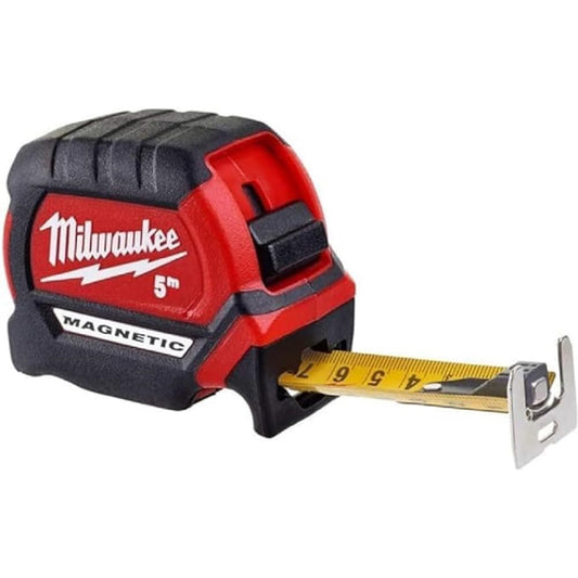 MILWAUKEE 4932464599  Metro a Nastro 5mt Magnetico 27mm Sistema Metrico