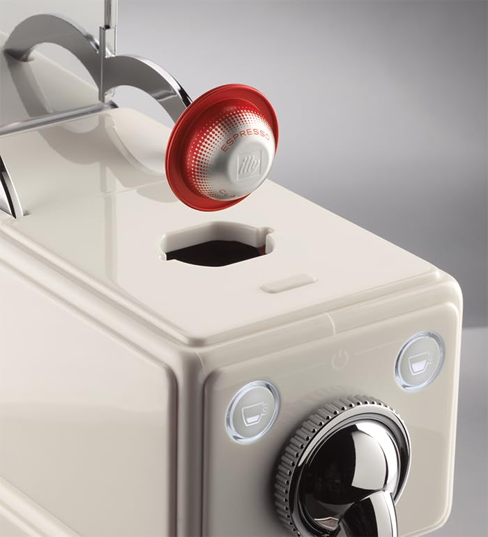ILLY 60622 Macchina X3 Macchina da Caffè a Capsule X-CAPS, Bianco Lucido