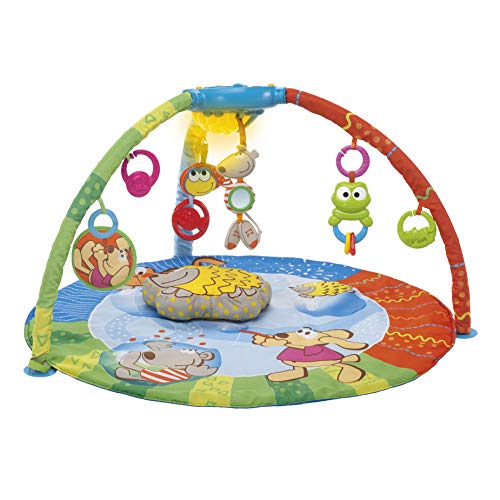 Chicco Gioco Bubble Gym, Palestra Elettronica Interattiva, con Sonagli e Tappetino