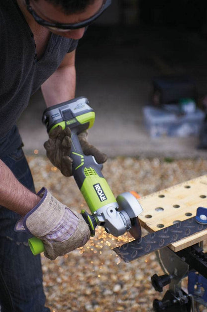Ryobi 5133003842 Kit Trapano + Smerigliatrice, Senza Fili, Include 2 batterie Lithium+ One+, 2.0 Ah + 4.0 Ah + Borsa da Trasporto