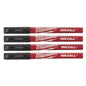 Pezzi 4 - Pennarello indelebile punta extra fine nero Milwaukee