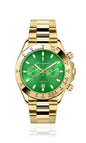 Generico FU121 Orologio da Polso Fumagazzi - LGBTQ RSTUVZ, ø 39 mm, Cinturino Acciaio Solido Lucido, Movimento Cronografo, Water Resistant 5 atm