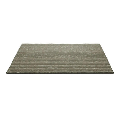 DIVINA HOME, Naturale, Pannello Decorativo 3D Effetto Pietra Graffiata, PU, Moderno, 18 kg, 120 x 60 x 2,5 cm, 8,6 m², Set 12 Pezzi, Grigio Roccia
