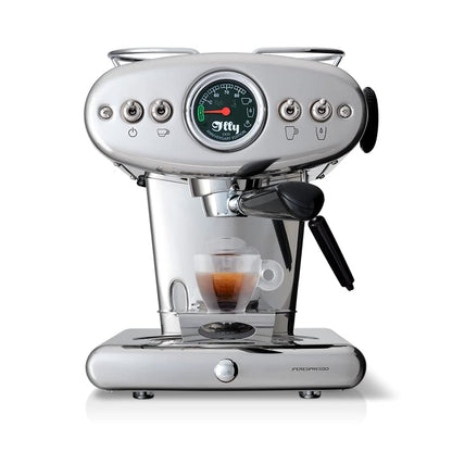 illy 60501 Macchina Caffè X1 Anniversary Eco Mode a Capsule Iperespresso Colore INOX