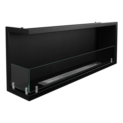 Divina Fire Camino a bioetanolo da Incasso ad Angolo biocamino angolare 120x45 SUTRI 120 SX