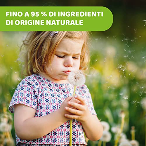 CHICCO NaturalZ Protective Spray, 100 ml, Natural Protection during the Summer Season, With Lemongrass and Eucalyptus, Day and Night Protection