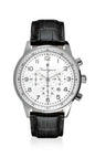 Generico FU056 Orologio da Polso Fumagazzi - Lo Scippo d’acciaio, ø 43 mm, Cinturino Vera Pelle, Movimento Automatico, Water Resistant