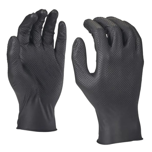 Milwaukee MILWAUKE 50 Robusti Guanti Durevoli Monouso in Nitrile 0.8mm Taglia M (8)