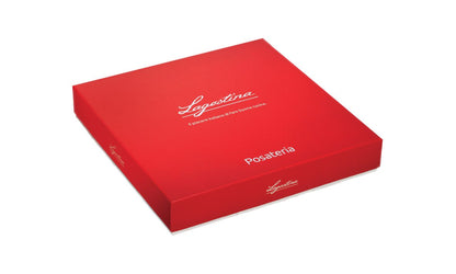 Lagostina Luisa, Set Servizio Posate monoblocco per 6 Persone, Acciaio Inox 18/10, 24 Pezzi (6x forchetta, coltello, cucchiaio, cucchiaino)