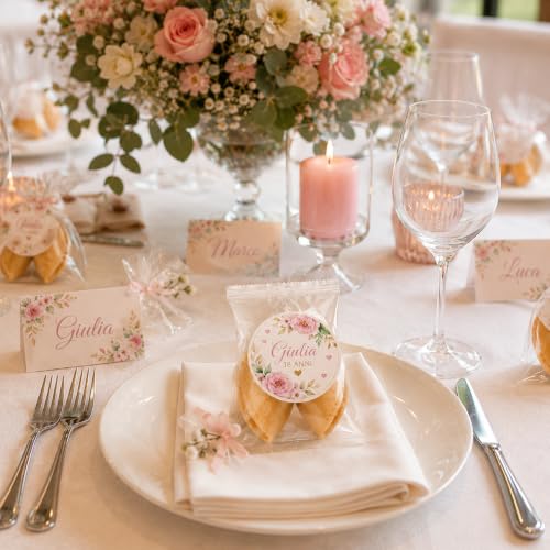Biscotto della Fortuna Personalizzato Confezione Singola,Biscotti della Fortuna personalizzati pezzo singolo