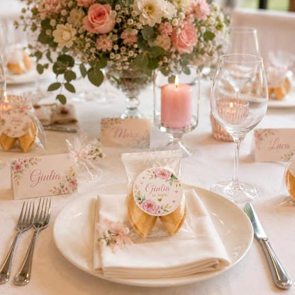Biscotto della Fortuna Personalizzato Confezione Singola,Biscotti della Fortuna personalizzati pezzo singolo