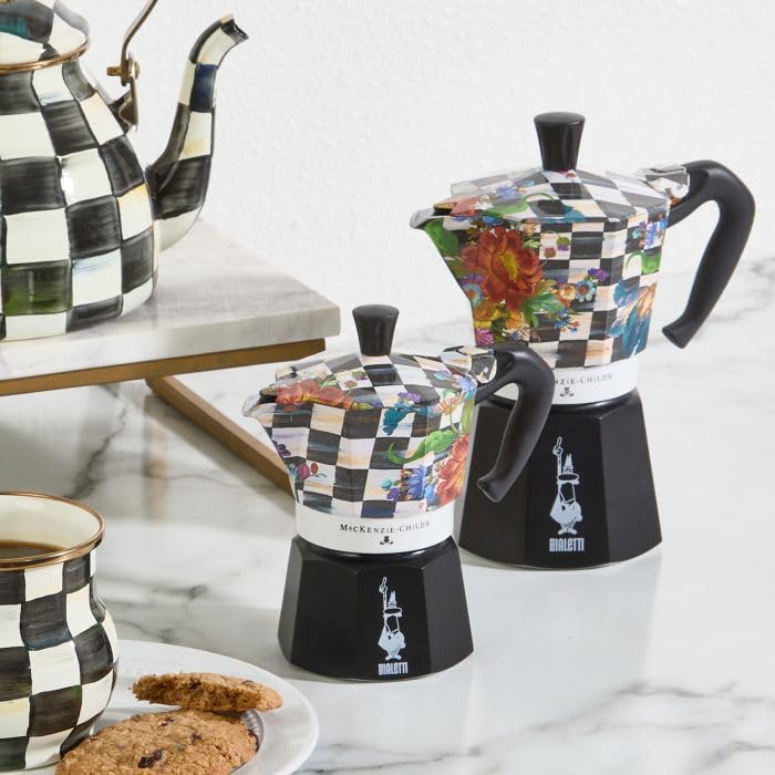 Bialetti Moka Express MacKenzie Limited Edition 3 Tazze, in Scatola