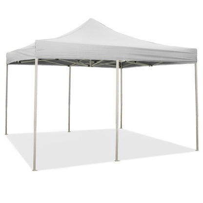 EverGreen Gazebo richiudibile 3x6 m Pieghevole Telo Bianco in PVC 100% Impermeabile 9012