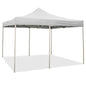 EverGreen Gazebo richiudibile 3x6 m Pieghevole Telo Bianco in PVC 100% Impermeabile 9012
