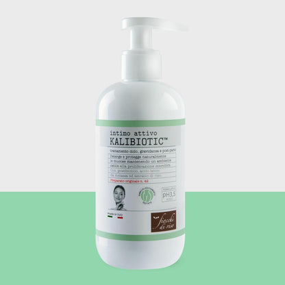 Fiocchi di Riso - Intimo attivo KALIBIOTIC™ Bipacco: 2 x 240ml - IGIENE INTIMA - Deterge e protegge naturalmente le mucose mantenendo un ambiente ostile alla proliferazione microbica. Pack riciclato