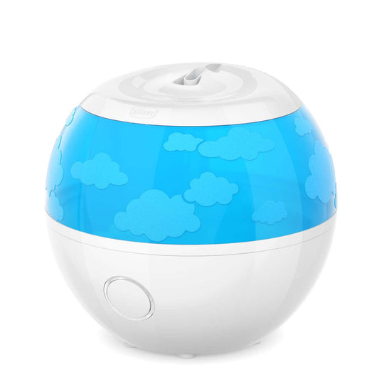 Chicco Humi Fresh Umidificatore Ambiente a Ultrasuoni per Bambini, Vapore Freddo Anti-scottatura e Silenzioso per Notti Serene, con Contenitore per Essenze, Spegnimento Automatico, Autonomia 8 Ore