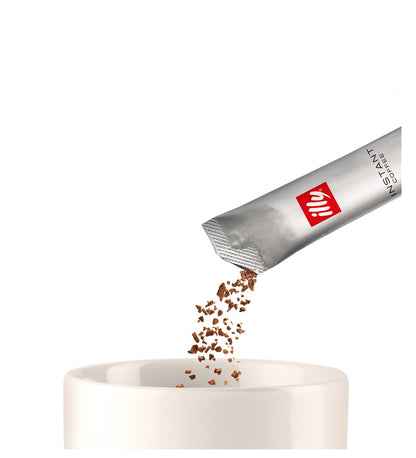 ILLY 200 Caffè Solubile Istantaneo 10 Scatole da 20 Stick di Caffe 100% Arabica, Tostato CLASSICO 25715ME
