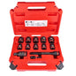 Set di 13 chiavi a bussola Shockwave Impact 1/2 Milwaukee