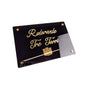 Targa in Plexiglass Personalizzata | Insegna con Caratteri in Rilievo 3mm | Targhetta Pubblicitaria, Dottori, Studi Professionali, Ristoranti, Attività commerciali (30x20cm, Personalizza)