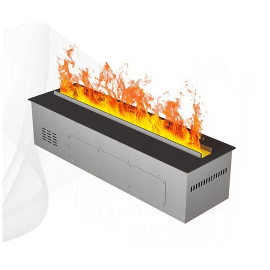 Divina Fire Camino Elettrico a Vapore Acqueo 3D App bruciatore Inserto da Incasso 75 PRO-Line