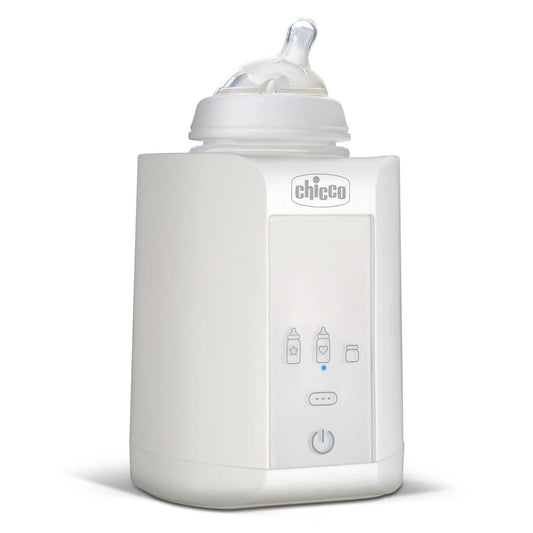 Chicco Scaldabiberon Neonato E Scalda Pappa Con Tre Programmi E Spegnimento Automatico, Bianco, ‎14 x 14 x 17.5 cm; 481 grammi