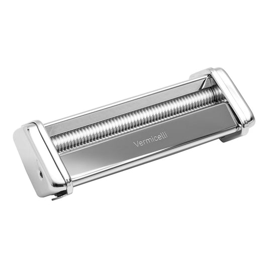 Marcato Accessorio Macchina per la Pasta, per Vermicelli, Taglio Circolare da 1 mm, in Acciaio Cromato, Compatibile con Atlas 150 e Atlasmotor, Accessorio da Cucina Tagliapasta. Formato: Vermicelli