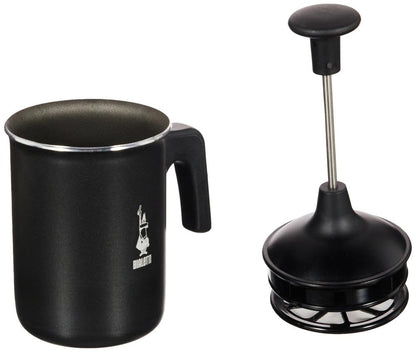 Bialetti Tutto Crema Alluminio Antiaderente, 3 tazze, 160 Ml, Non Adatto Ai Piani Induzione, Nero, 24.99 X 19.99 X 14.99 Cm