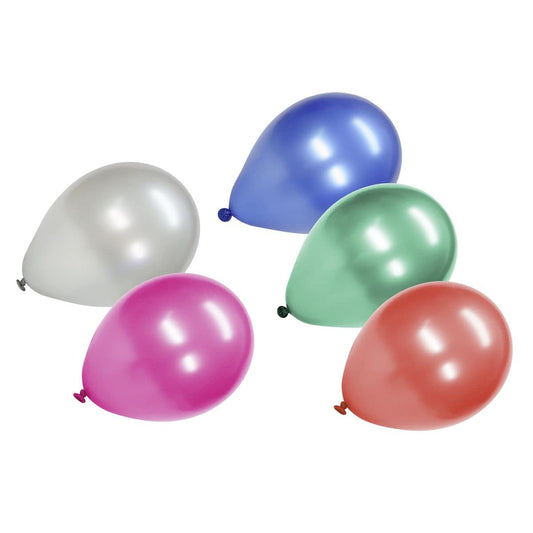 Fackelmann 15 Palloncini Assortiti, Plastica, Multicolore
