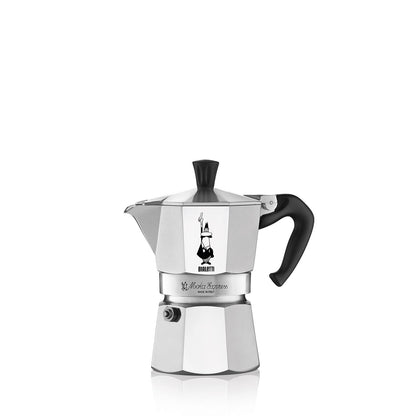 BIALETTI Moka Express 4 Tazze, Caffettiera in Allumino Design Classico